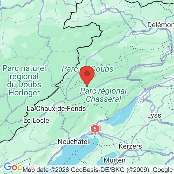 Carte de l'activité