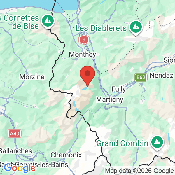 Carte de l'activité