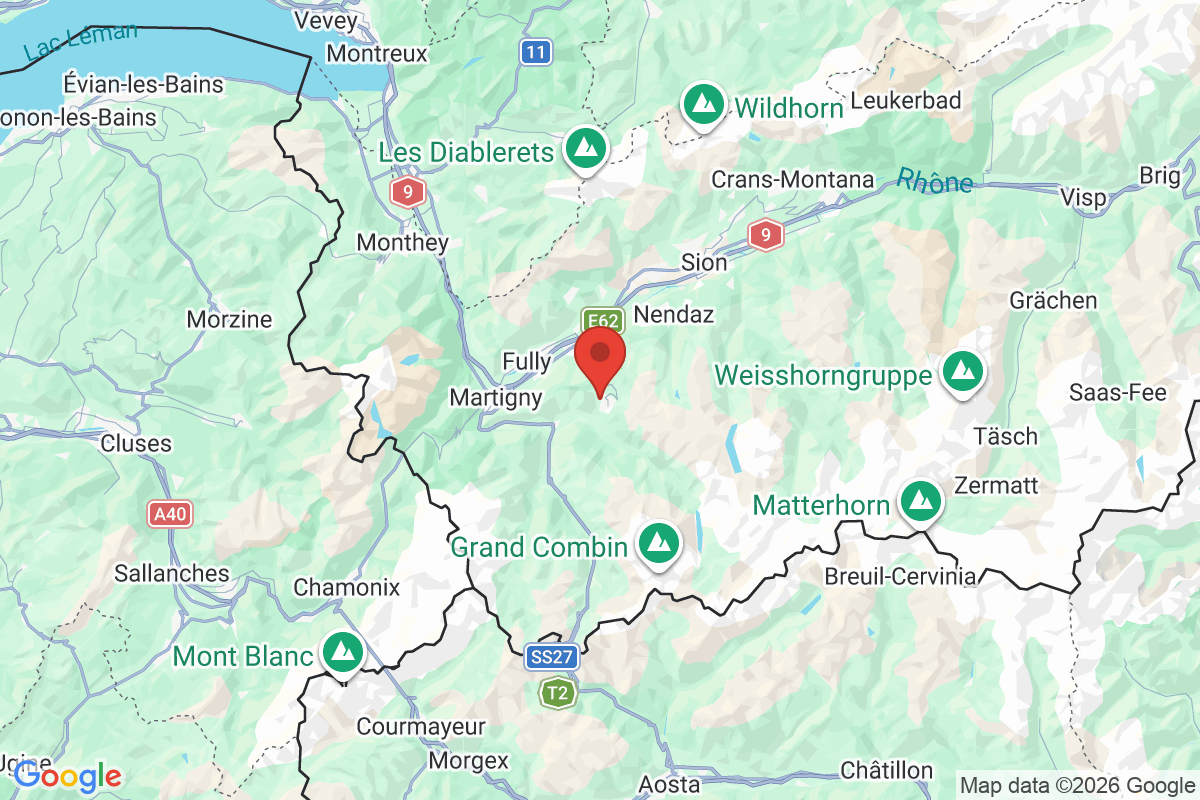 Carte de l'activité