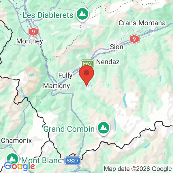 Carte de l'activité