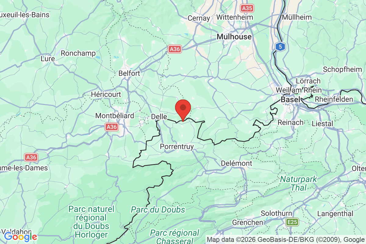 Carte de l'activité