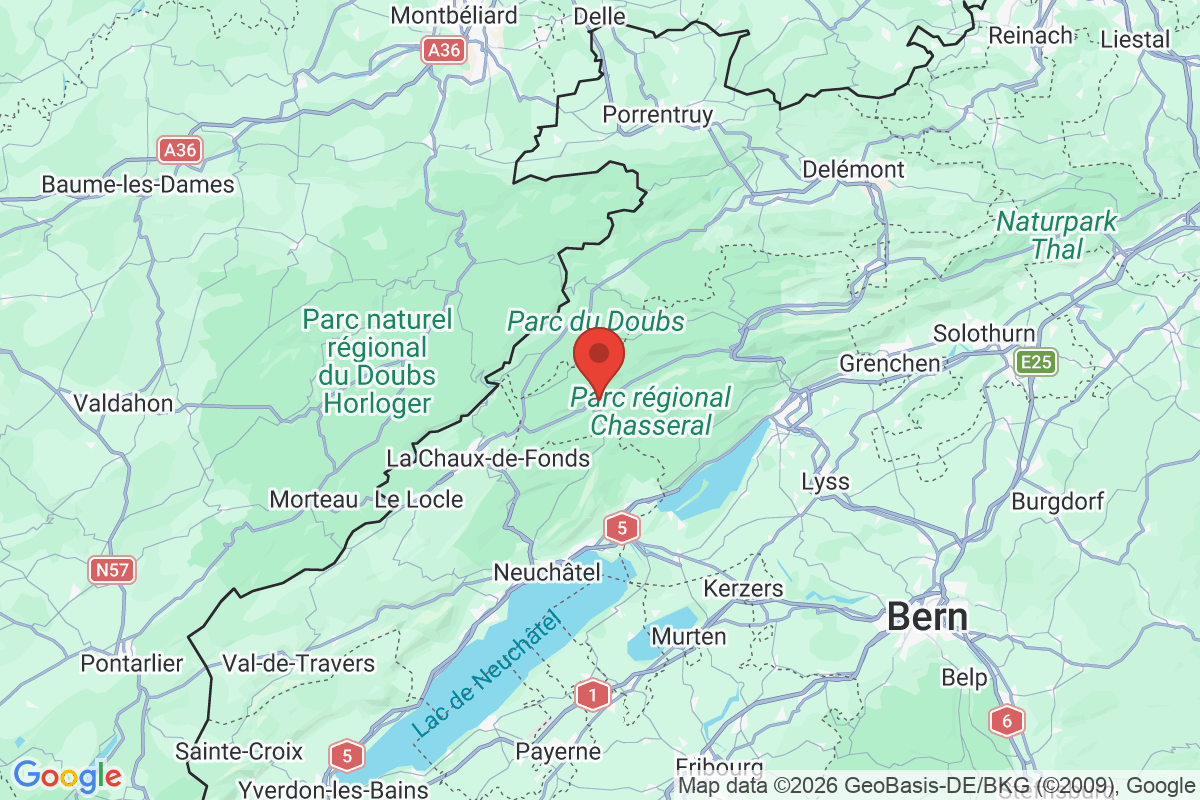 Carte de l'activité