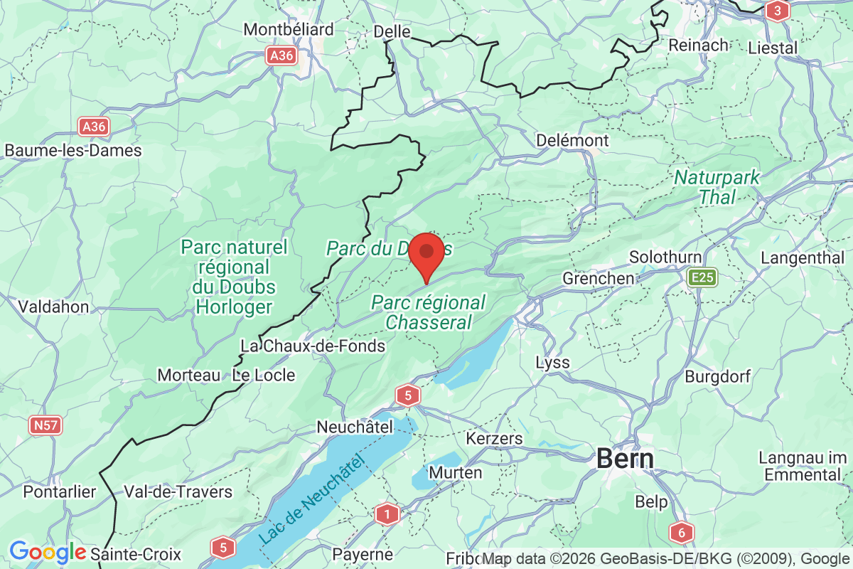 Carte de l'activité