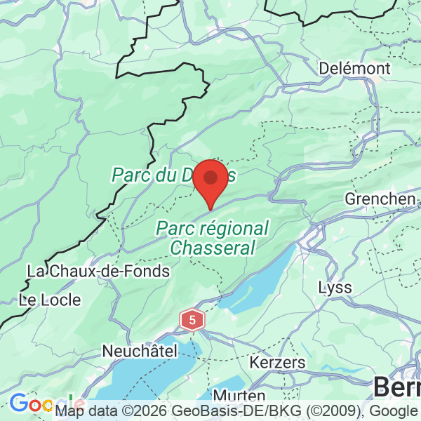 Carte de l'activité