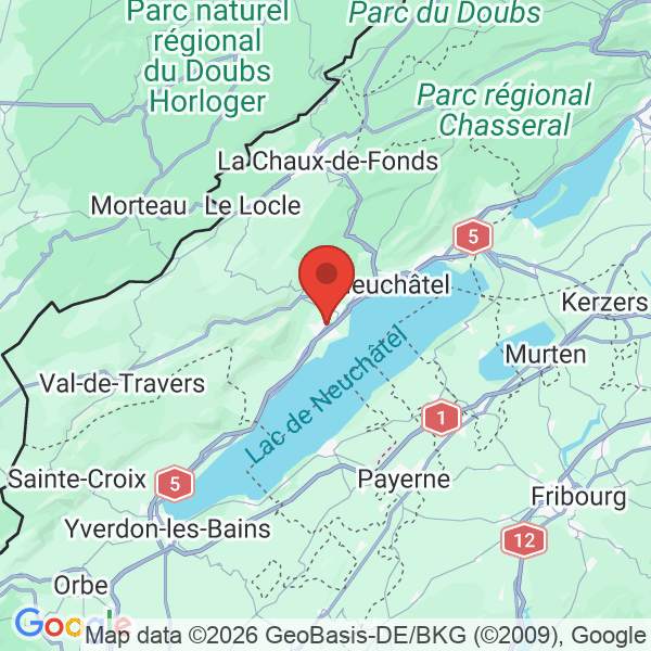 Carte de l'activité
