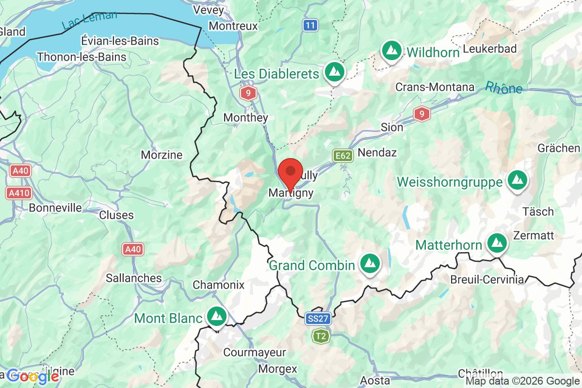Carte de l'activité