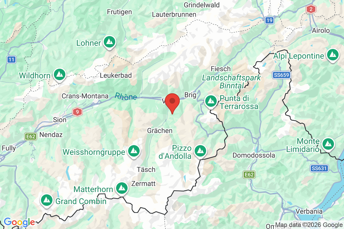 Carte de l'activité