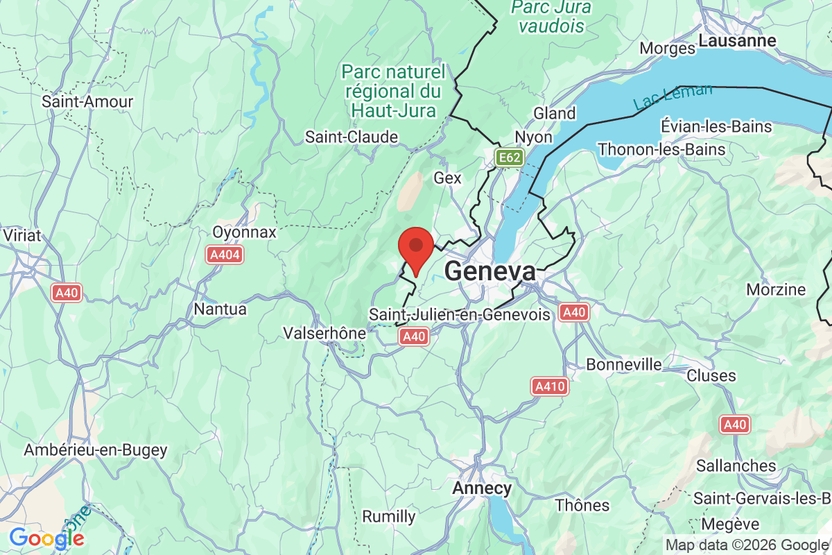 Carte de l'activité