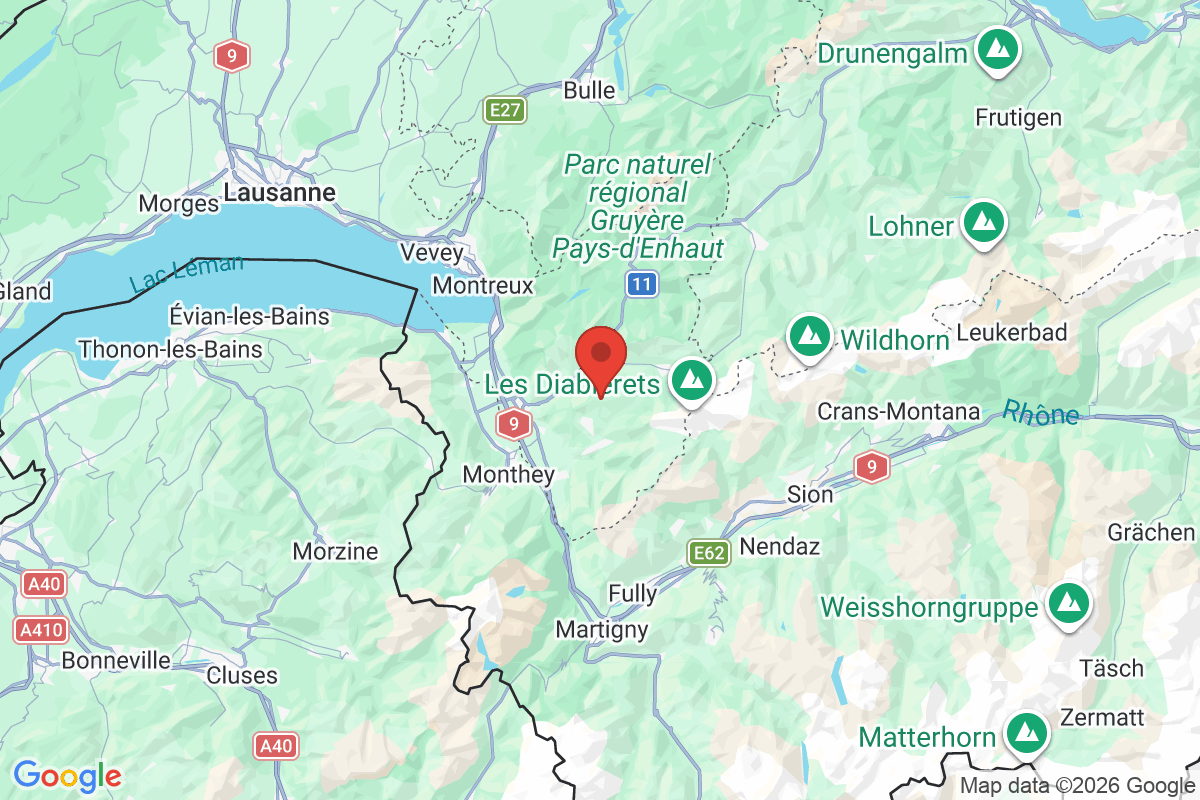 Carte de l'activité