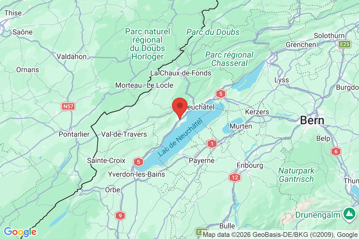 Carte de l'activité