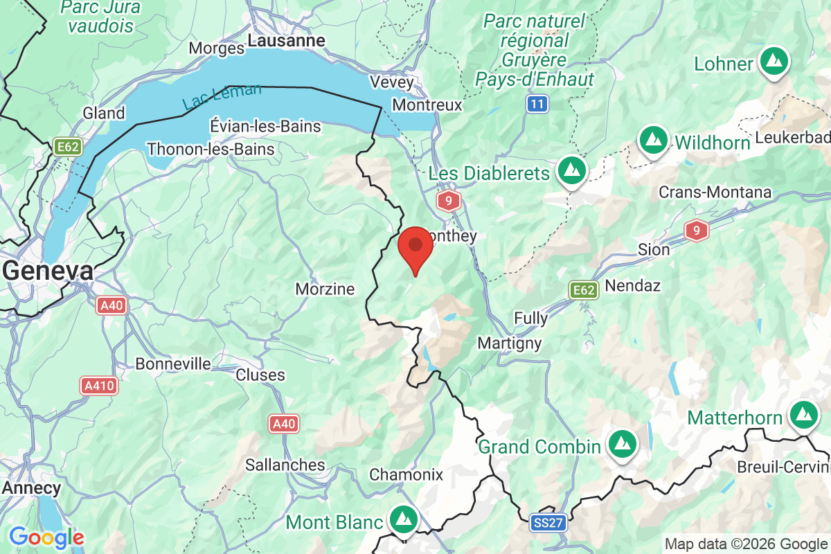 Carte de l'activité