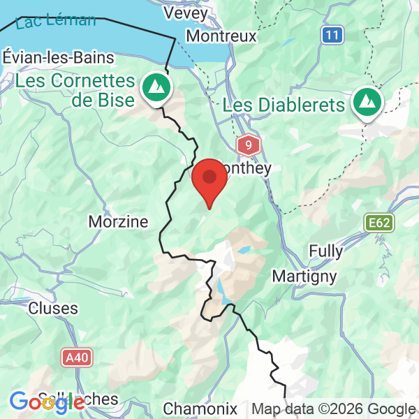 Carte de l'activité