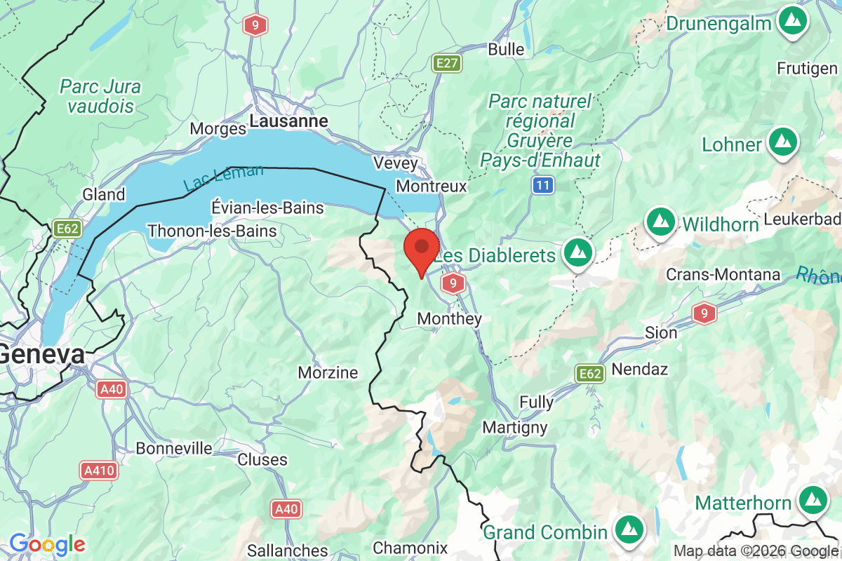 Carte de l'activité