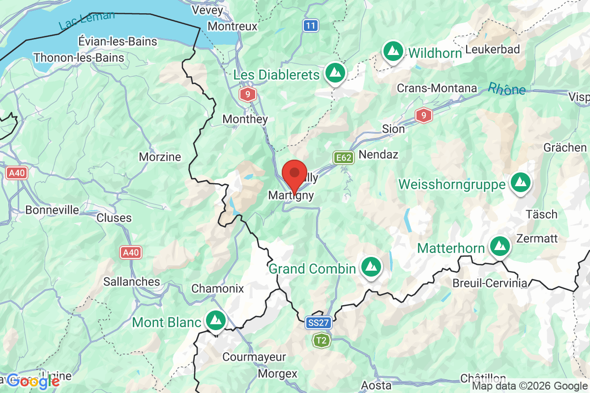 Carte de l'activité