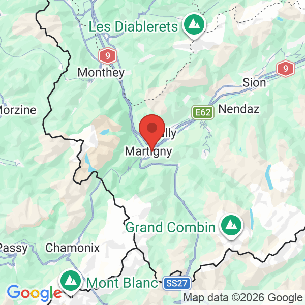 Carte de l'activité