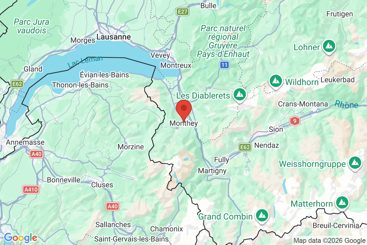 Carte de l'activité