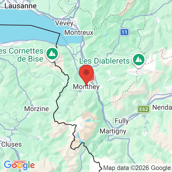 Carte de l'activité