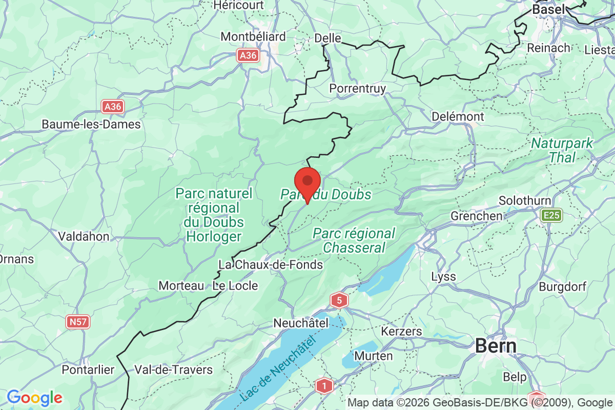 Carte de l'activité