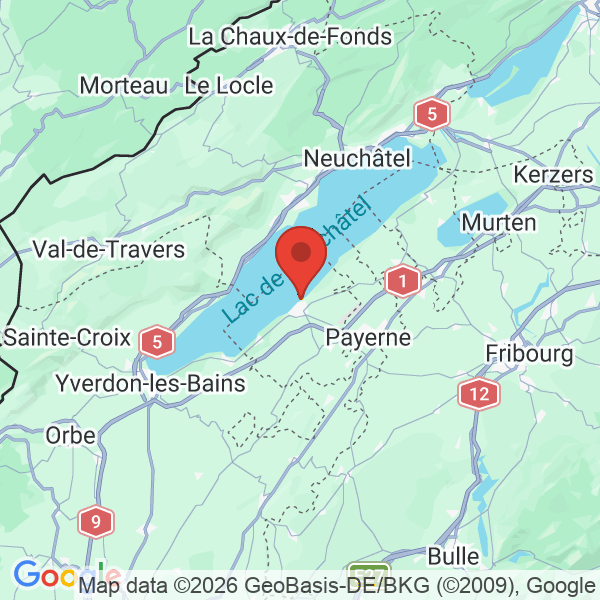 Carte de l'activité