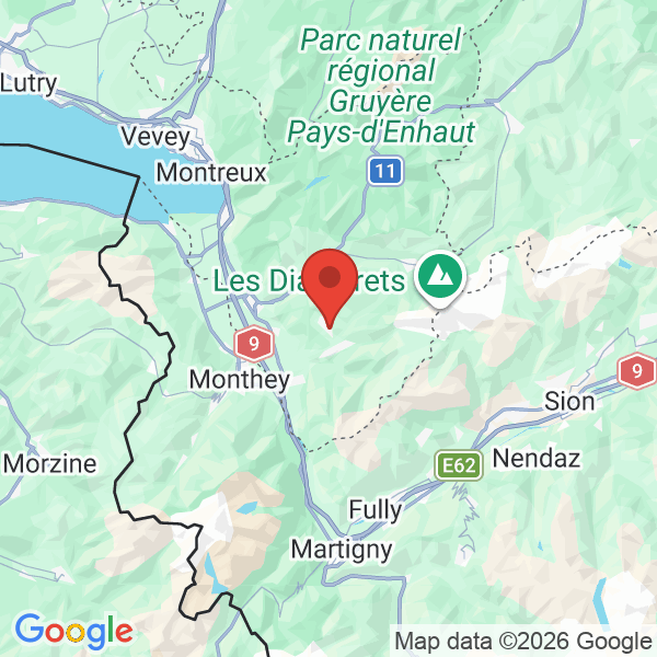 Carte de l'activité