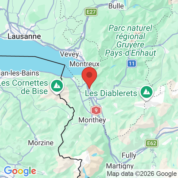 Carte de l'activité