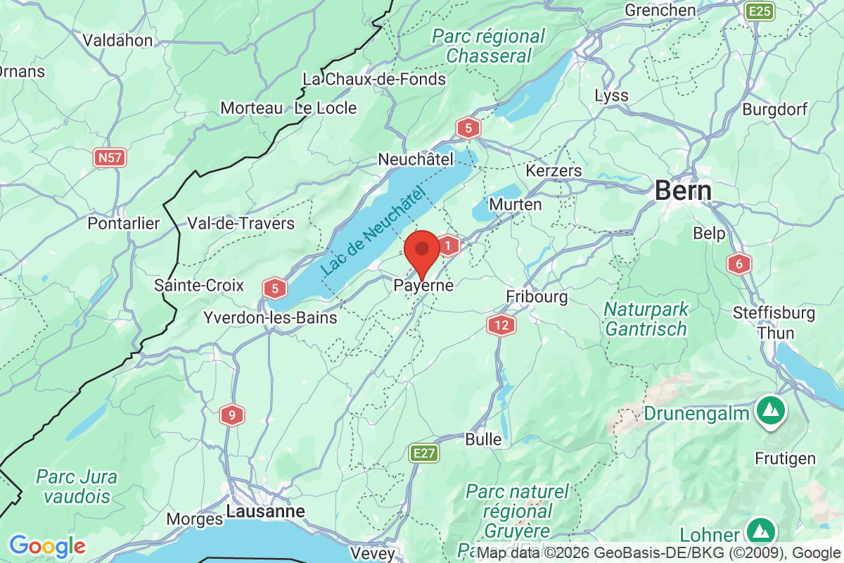 Carte de l'activité