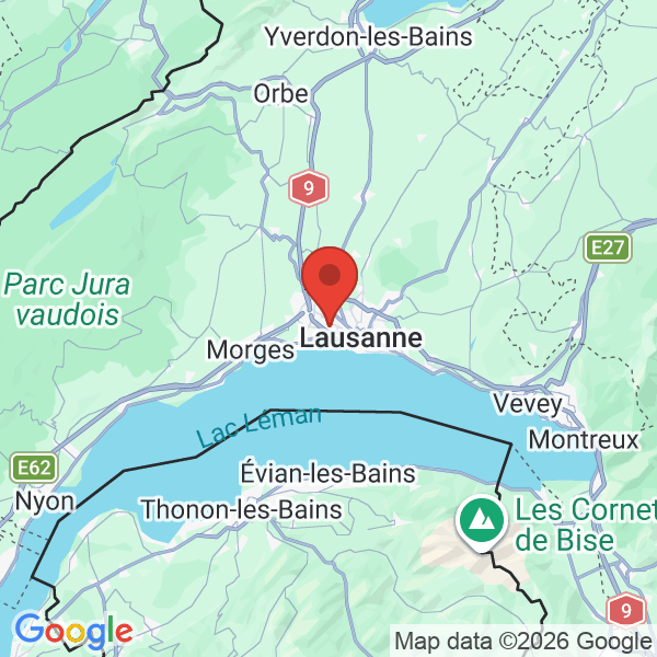 Prévisualisation de la carte