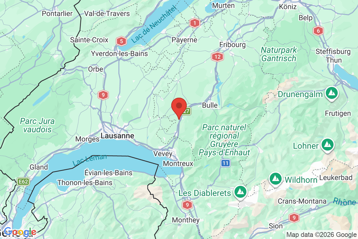 Carte de l'activité