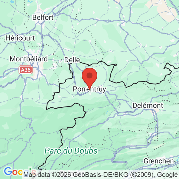 Carte de l'activité