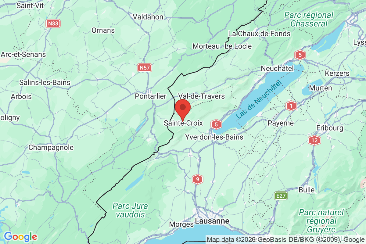 Carte de l'activité