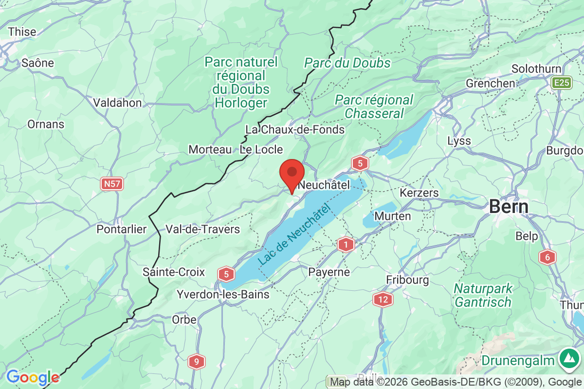 Carte de l'activité