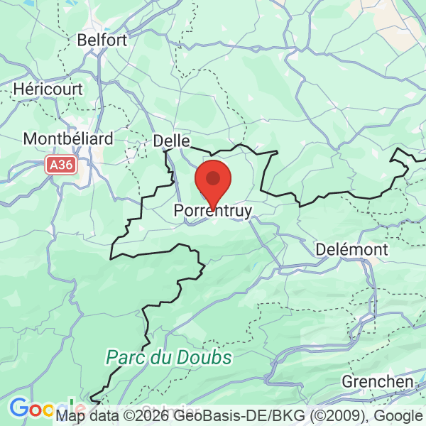 Carte de l'activité
