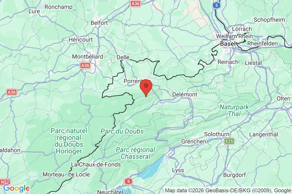 Carte de l'activité