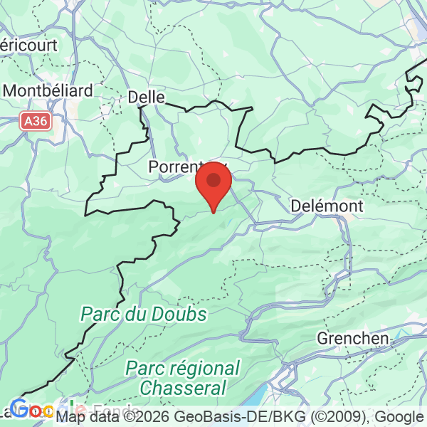 Carte de l'activité
