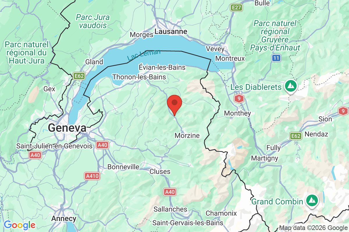 Carte de l'activité