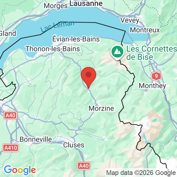 Carte de l'activité