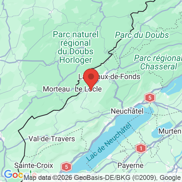 Carte de l'activité