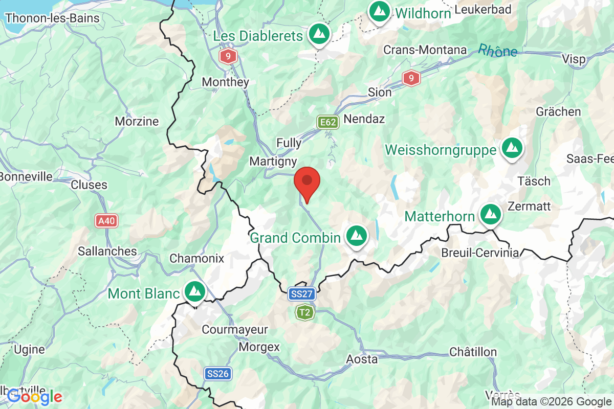 Carte de l'activité