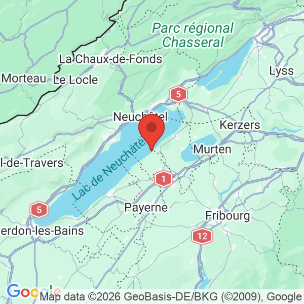 Carte de l'activité