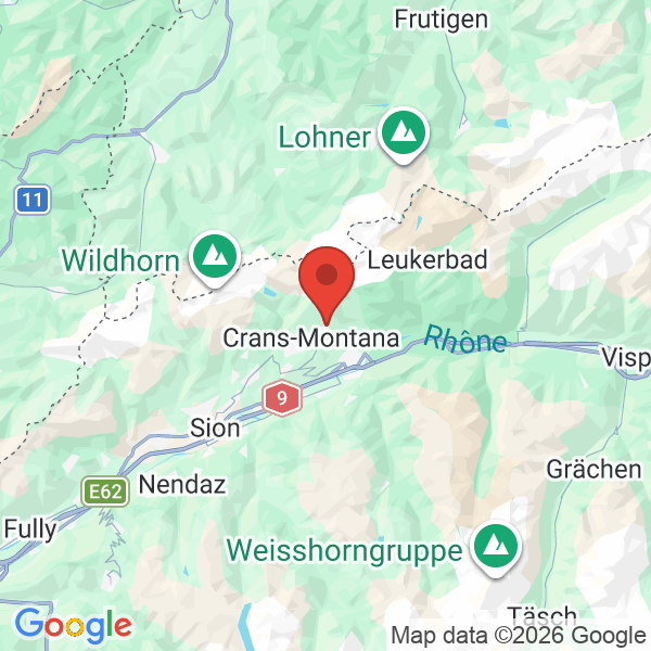 Carte de l'activité