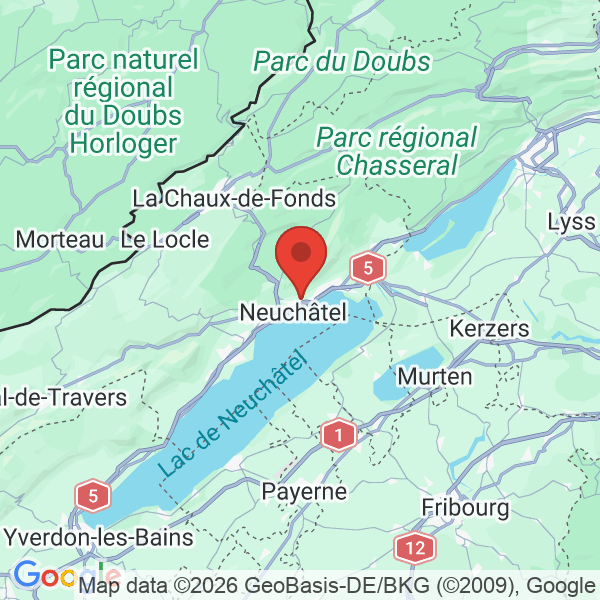 Carte de l'activité