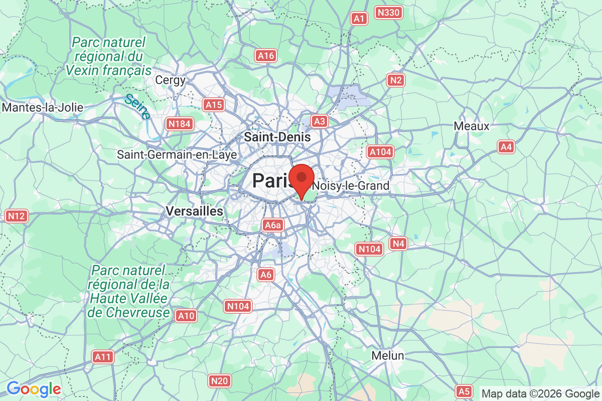 Carte de l'activité