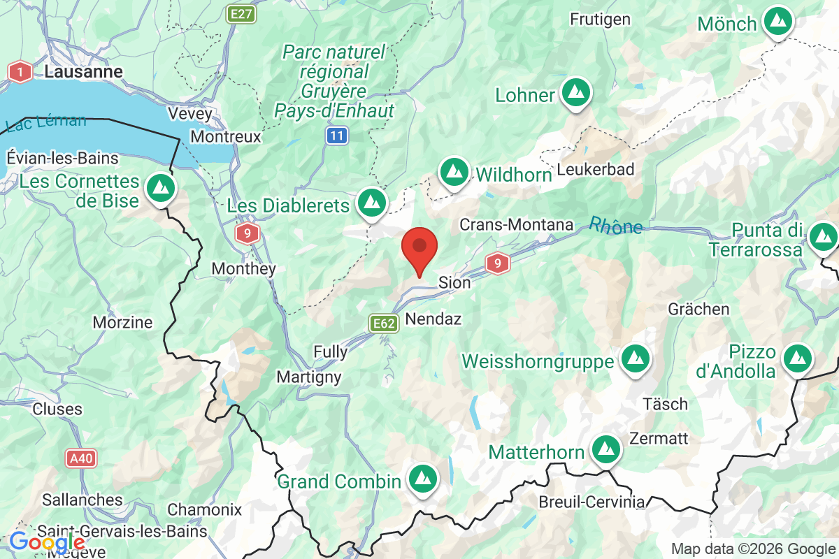 Carte de l'activité