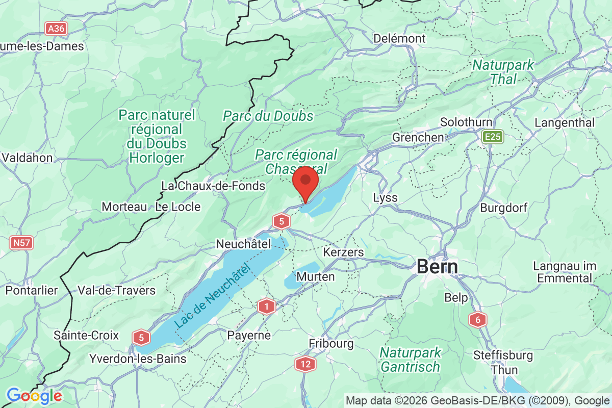 Carte de l'activité