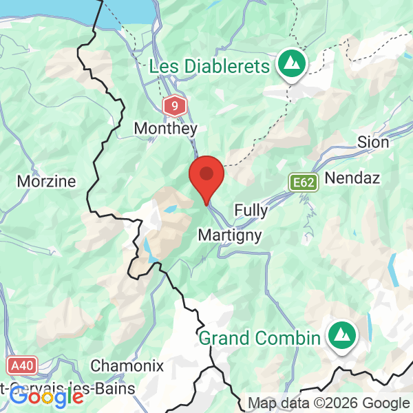 Carte de l'activité
