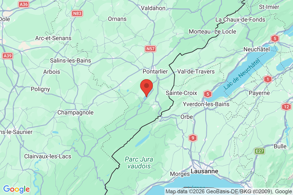 Carte de l'activité