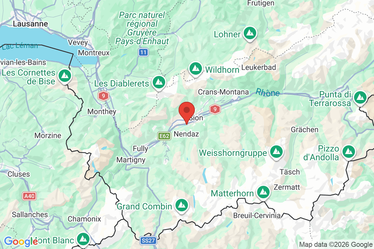 Carte de l'activité