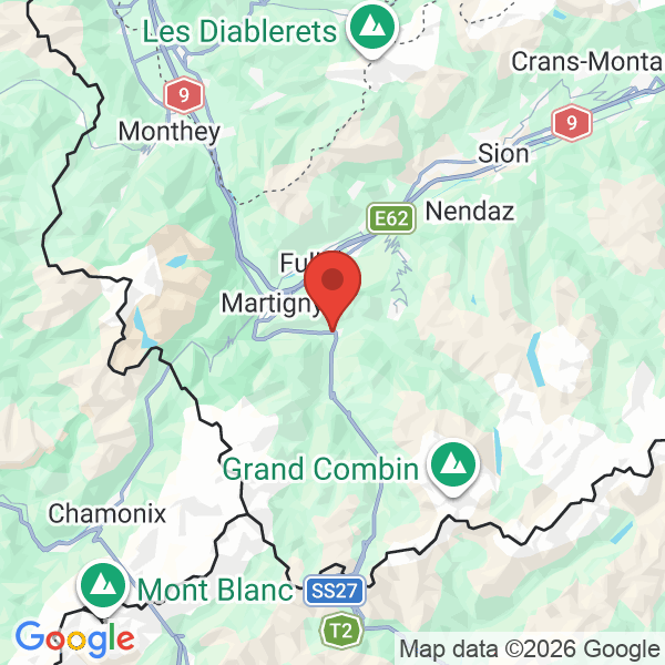 Carte de l'activité