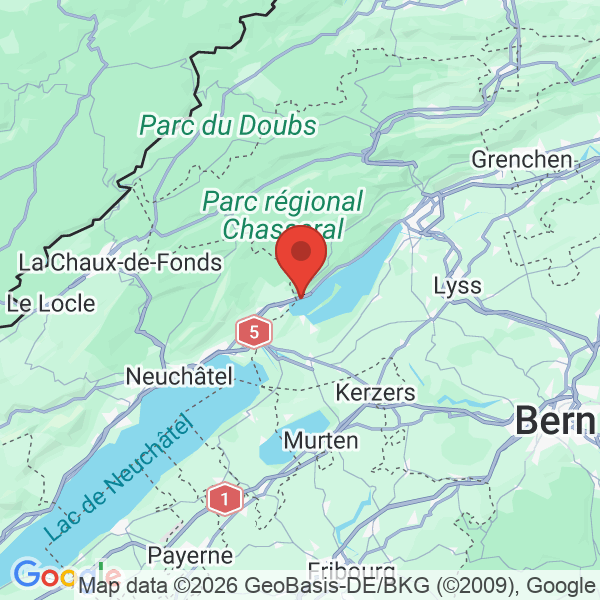 Carte de l'activité