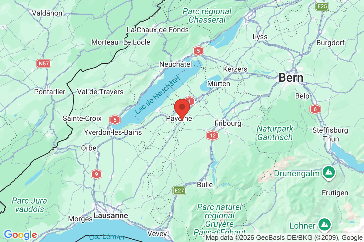 Carte de l'activité
